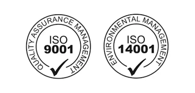 ISO 9001 and ISO 14001 certification held by JD Flooring resin flooring contractors