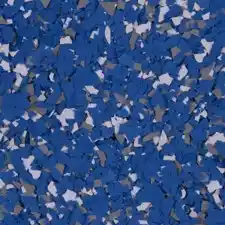 Sailor Sky PVC flake epoxy resin garage floor colour